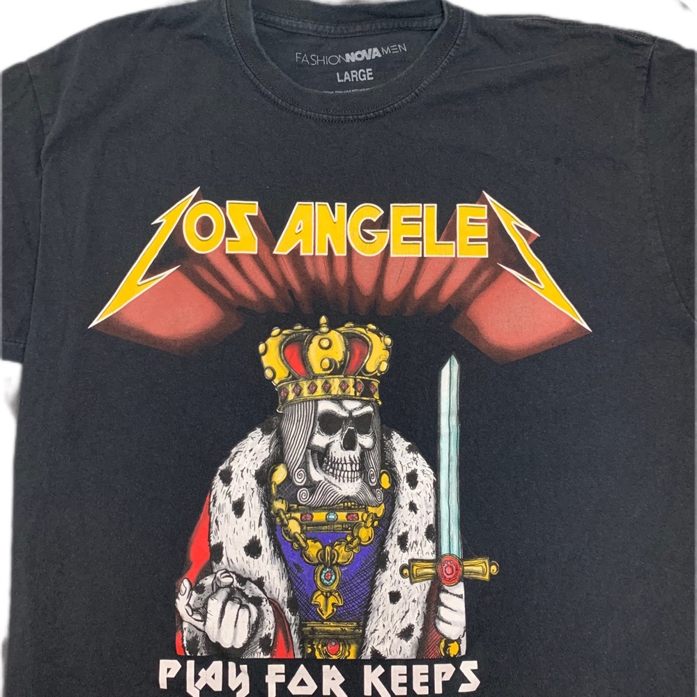 Fashion Nova Shirt Los Angeles Size L